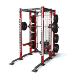 Dfc power rack with lat/pulley