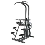 Chin and dip counterbalanced