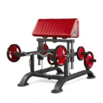 Adjustable standing curl bench