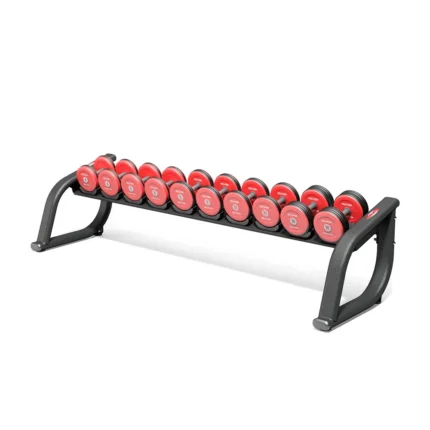Dumbbell rack one level 220 cm